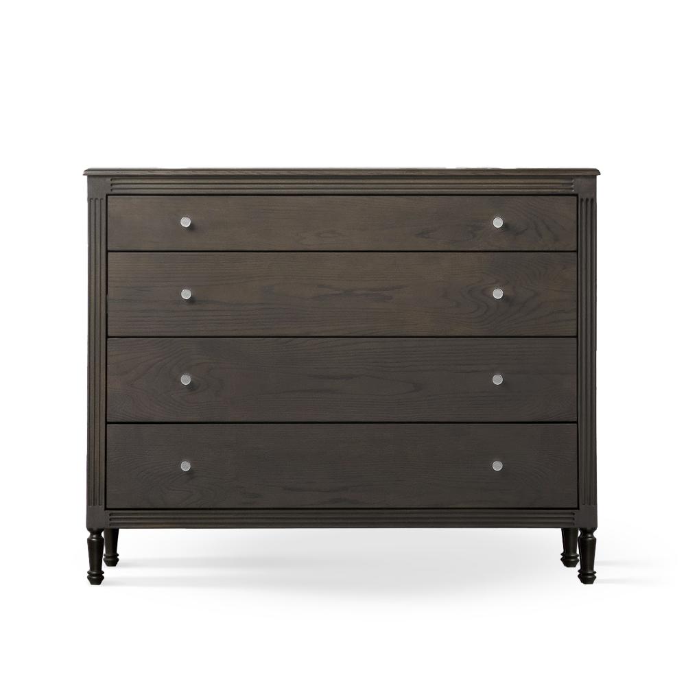 دراور لاریسا بلوطی با پتینه خاکستری