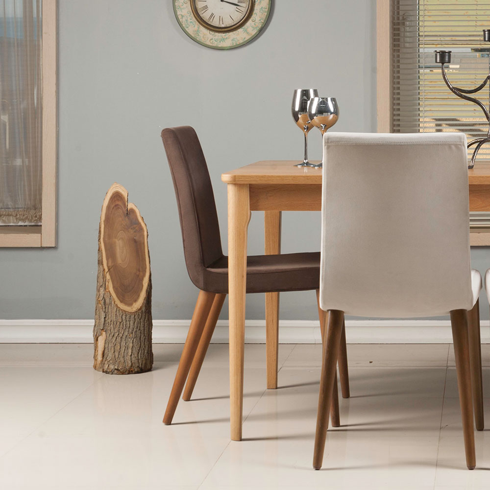 میز نهارخوری 4 نفره مربع تولیکا مدل کیا