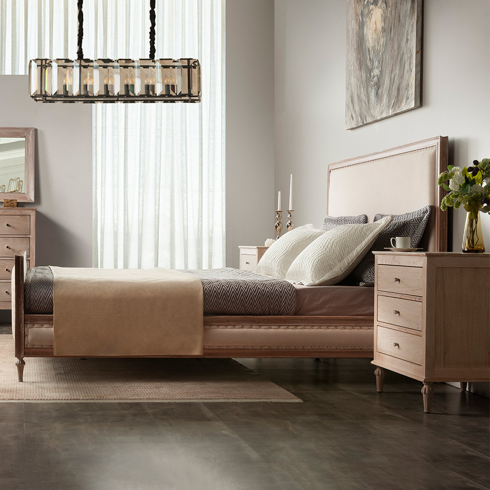 تخت خواب دو نفره سایز 180 تولیکا مدل النا طرح B