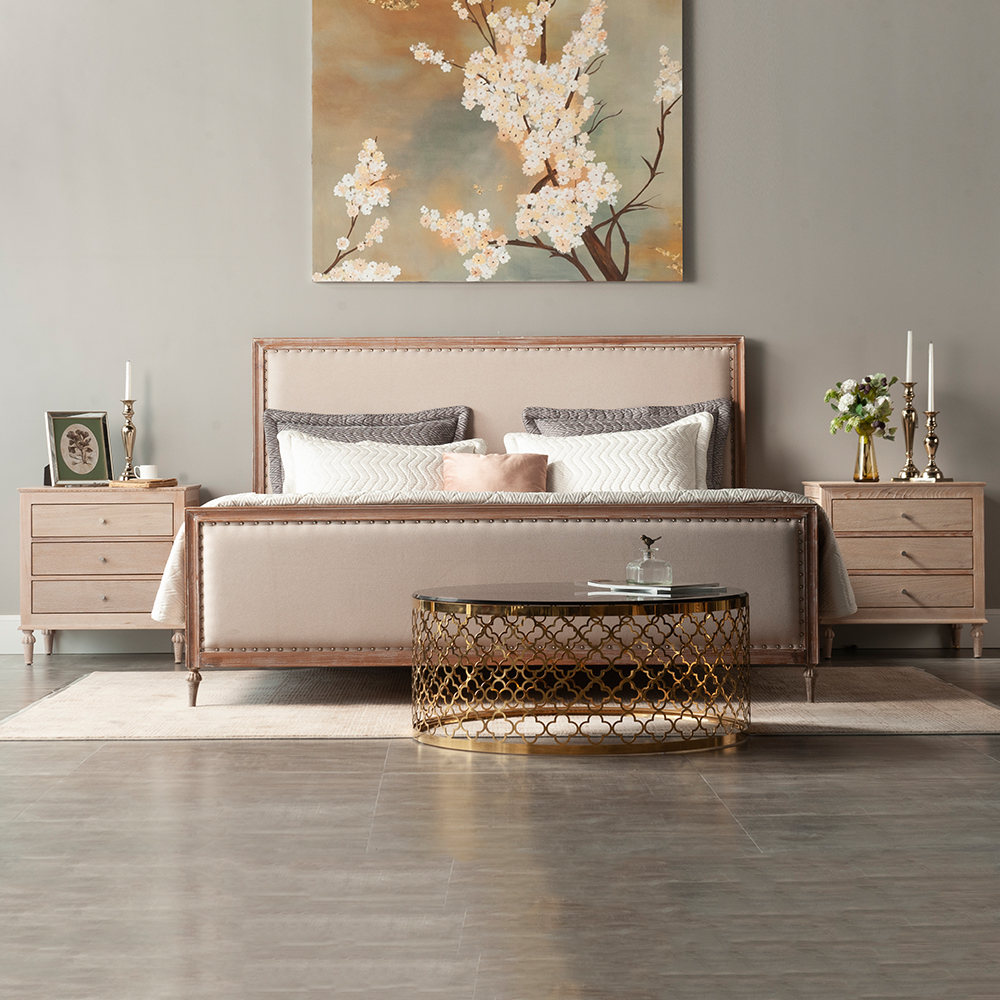 تخت خواب دو نفره سایز 180 تولیکا مدل النا طرح B