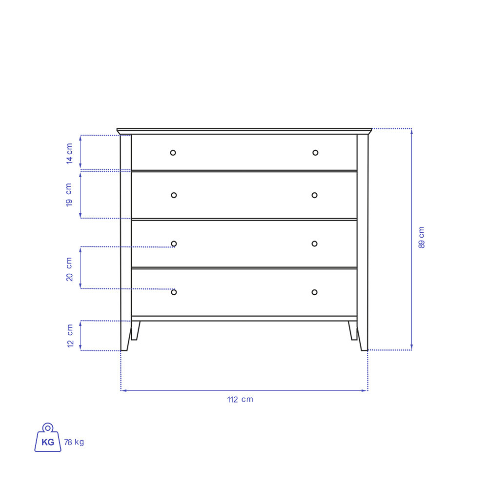 دراور تولیکا مدل تویا
