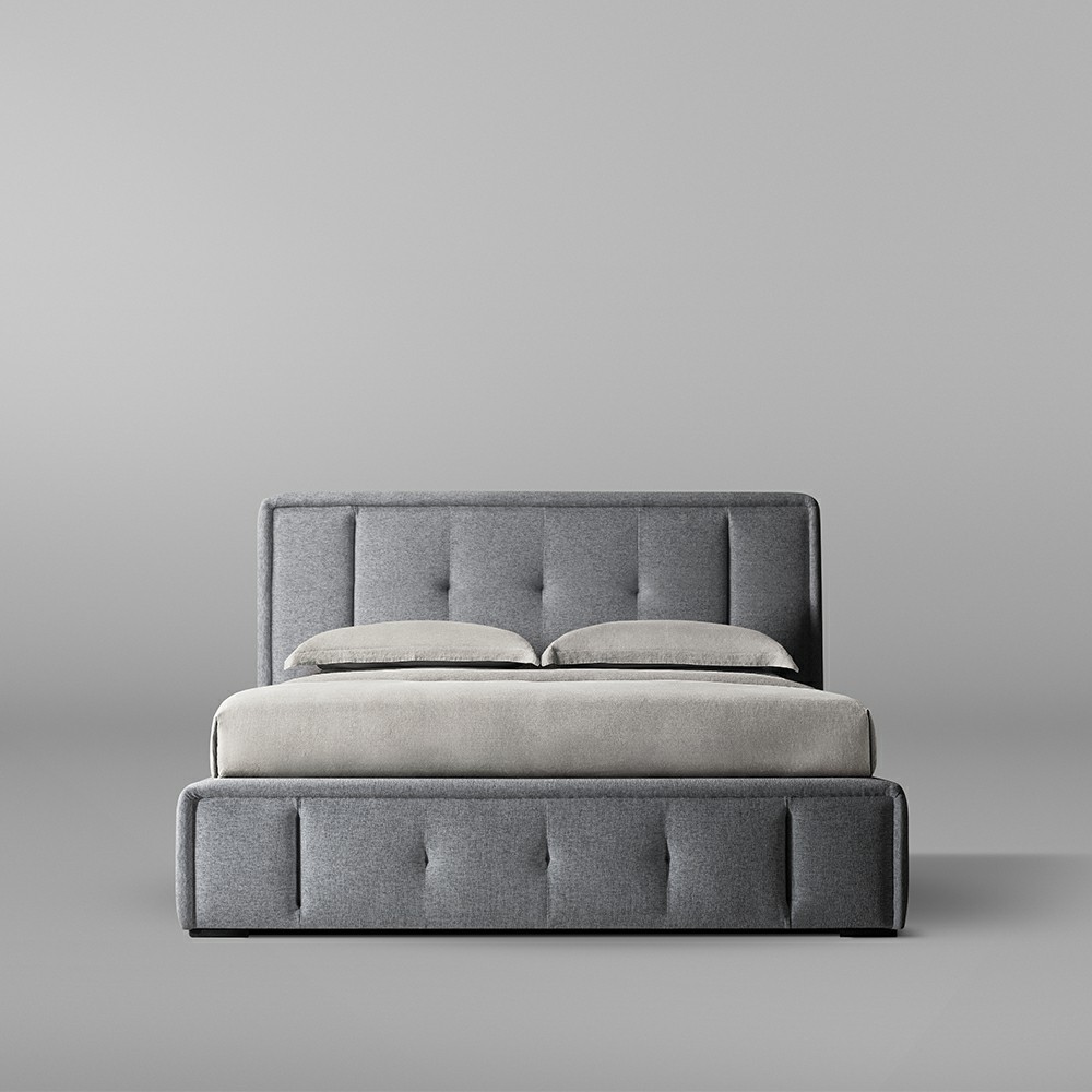 تخت خواب دو نفره سایز 160 تولیکا مدل تویا