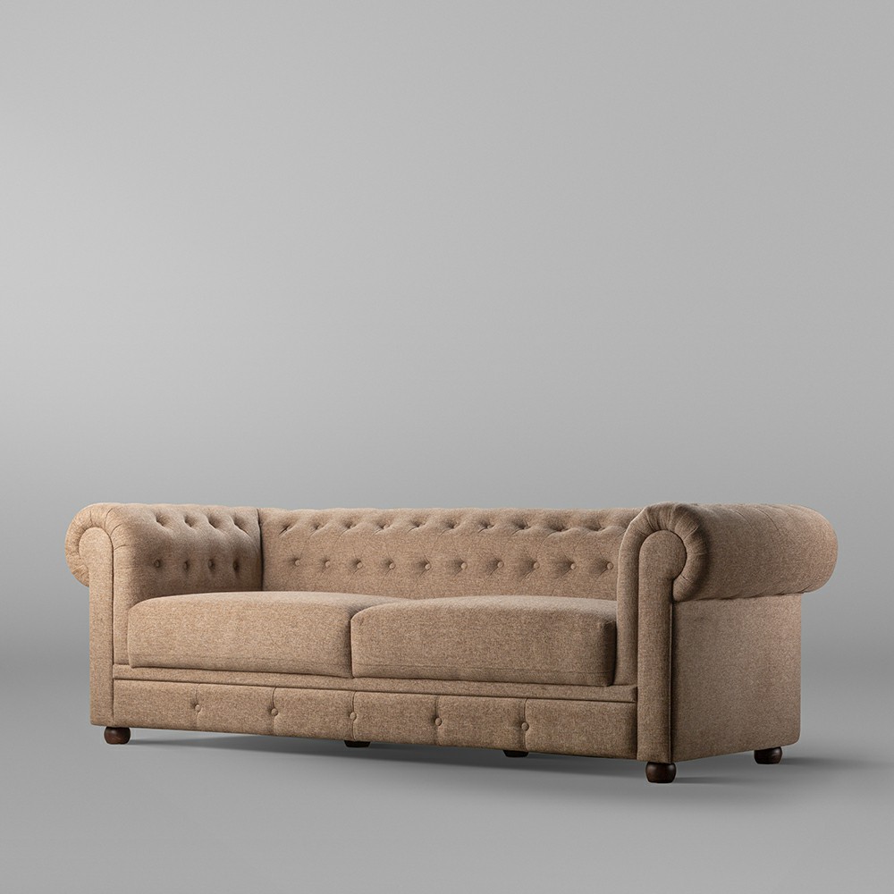 مبل سه نفره تولیکا مدل لاریسا