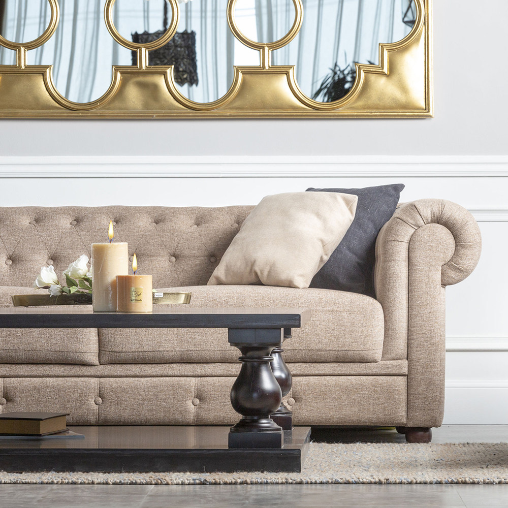 مبل سه نفره تولیکا مدل لاریسا