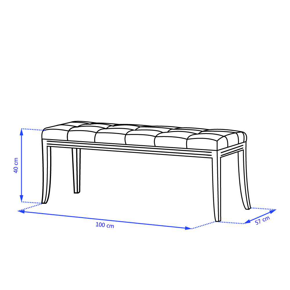 بنچ تولیکا مدل لاریسا طرح B