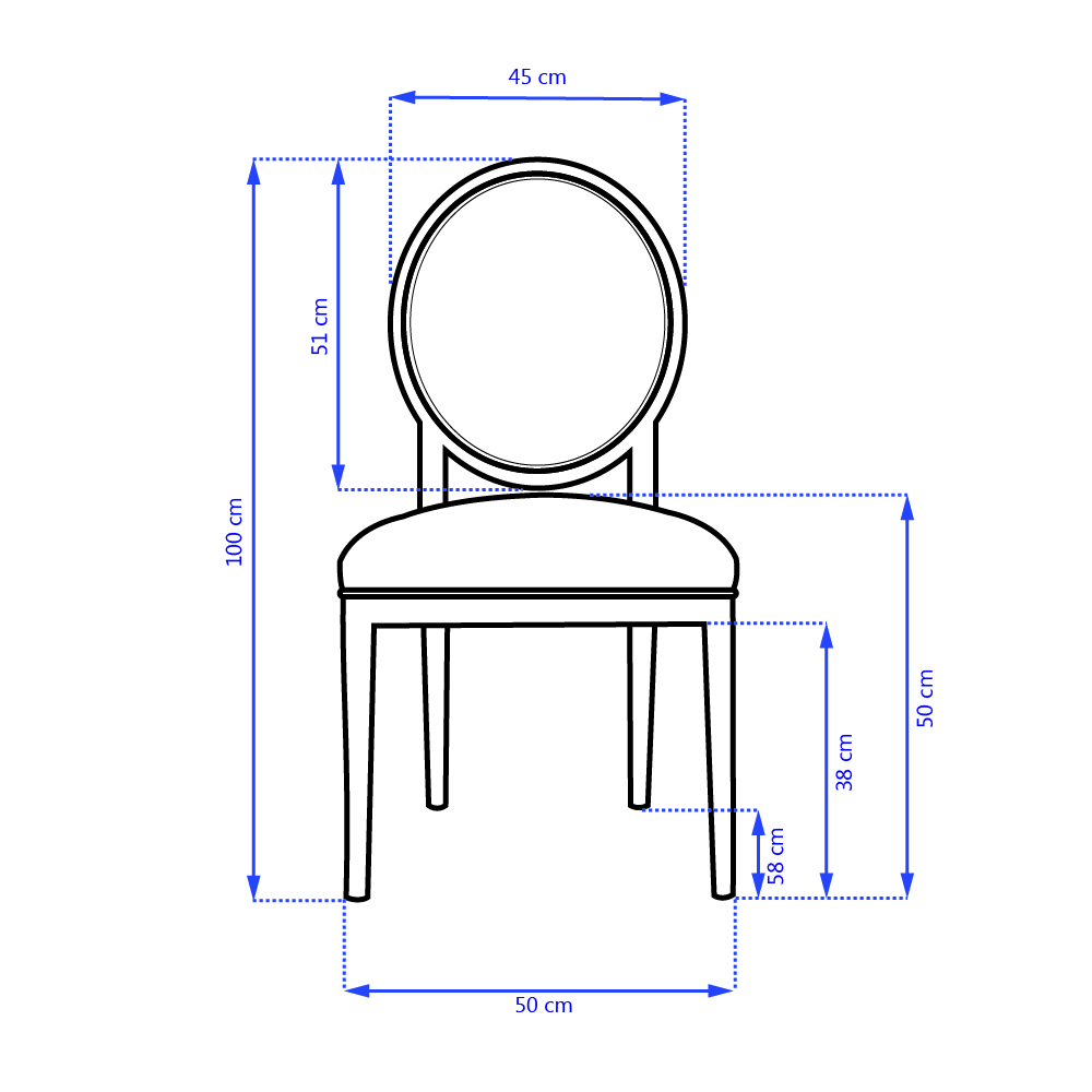 صندلی میهمان تولیکا مدل لانا
