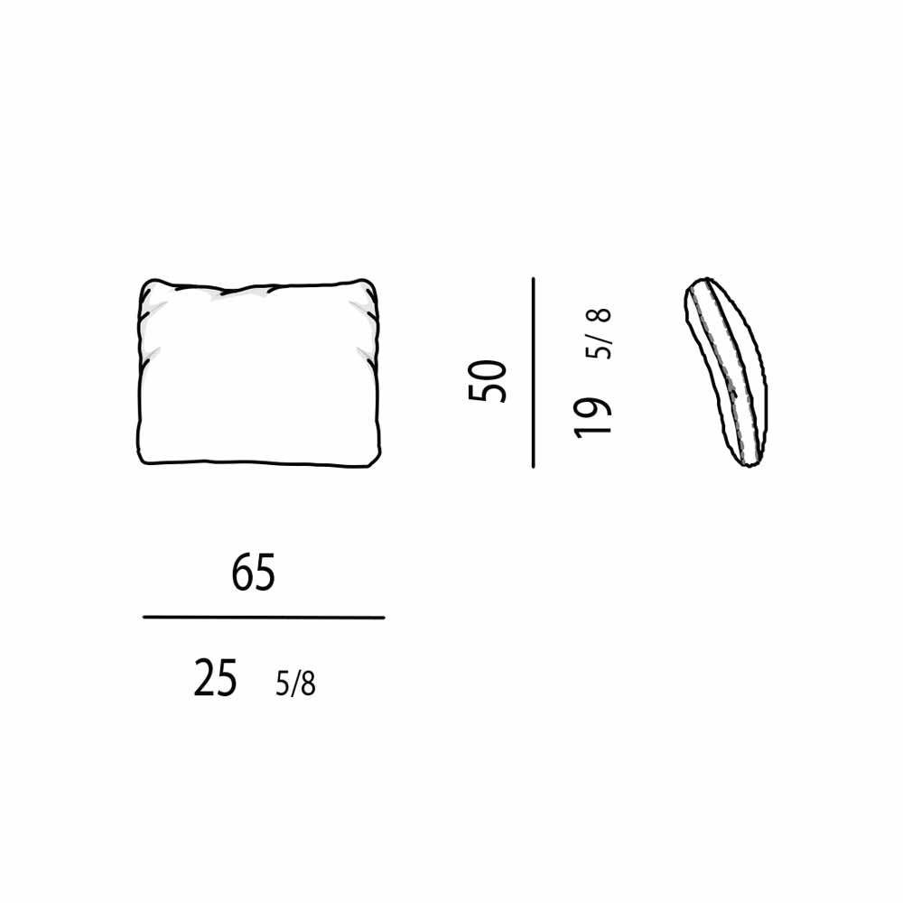 کوسن 50×60 تولیکا مدل دیوانی