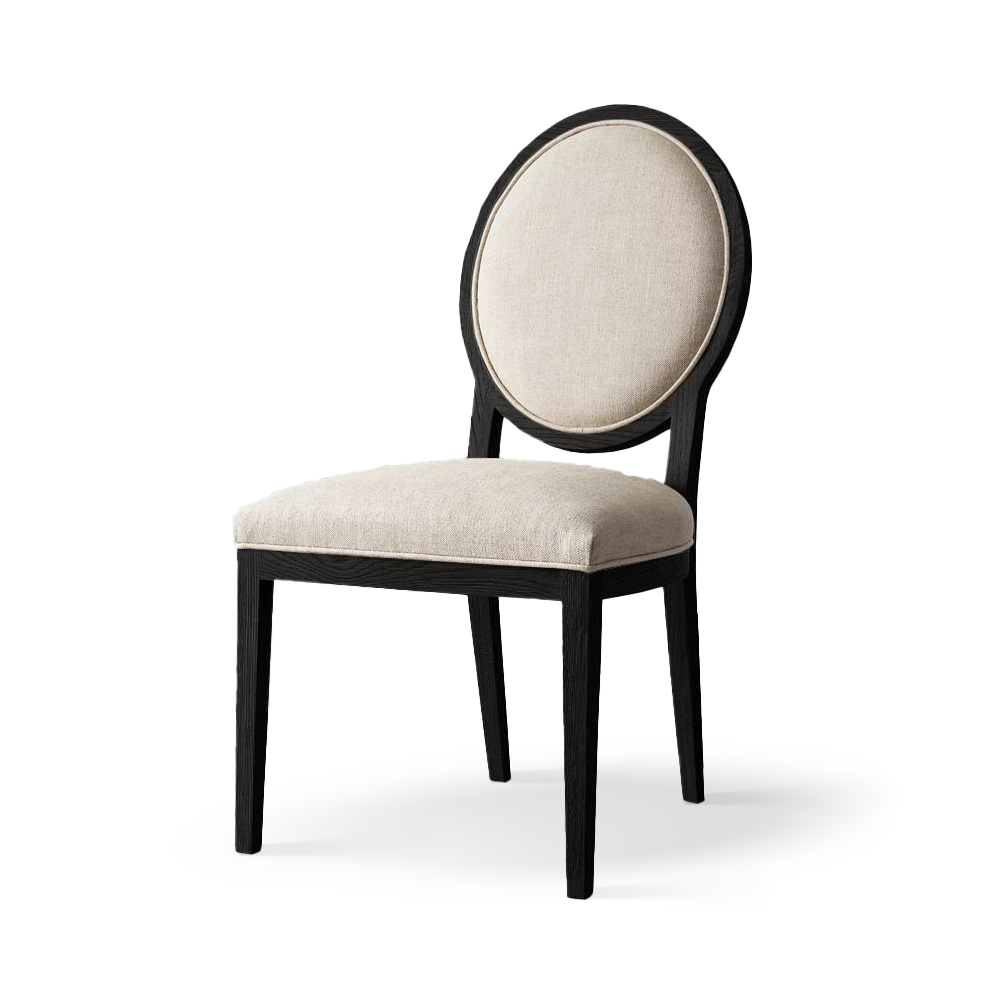 صندلی میهمان لانا پایه مشکی پارچه ملما 24