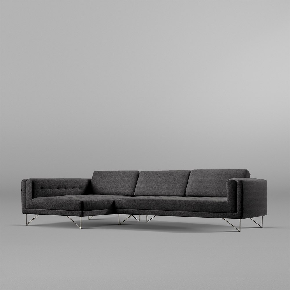 مبل ال چپ(از رو به رو) تولیکا مدل رونیکا